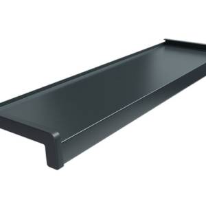Seuil Aluminium PZA 350mm 7016 Anthracite Epaisseur 1mm/ pièce 6mètres