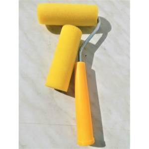 Rouleau de peintre 10cm avec manche + 1 recharge Dock Tools