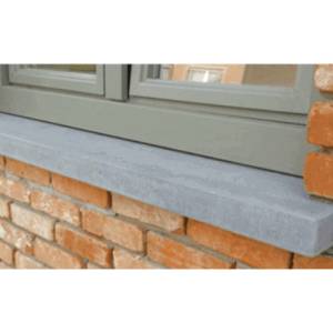 Couvre mur-seuil 100x20x4cm en pierre bleue belge/ pièce