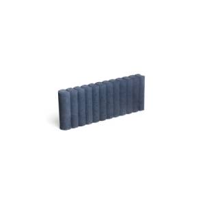 PALISSADE 50X20X6CM Ronde noire en béton/ pièce 11,55 kg