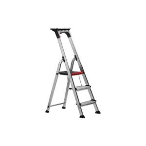Escabelle 3 marches ALU Hailo 501103/ pièce