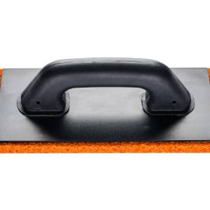 Taloche plastique Profi 280x140mm + éponge orange épaisseur 18mm