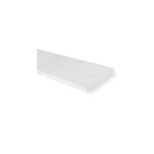 Tablette Marbre Blanc 151X20x2CM NORDIC WHITE/ PIECE