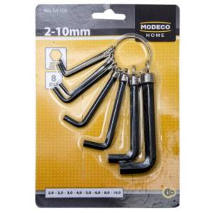 Set de clefs Allen 2-10mm Modeco Home