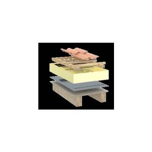 Isolant PIR ROOF Linitherm PAL UNI 140mm 022 1200x600mm bords droit pur/ Panneau 0.72m2