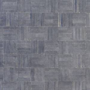 CARRELAGE 20x5x5cm pierre bleue Vietnam Scie Meulee/pc