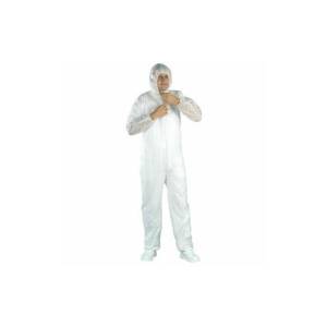 Salopette blanche jetable HARDY polypropylene L/ pièce